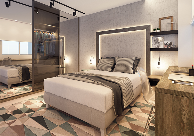 Apartamento à venda com 2 quartos, 57m² - Foto 6