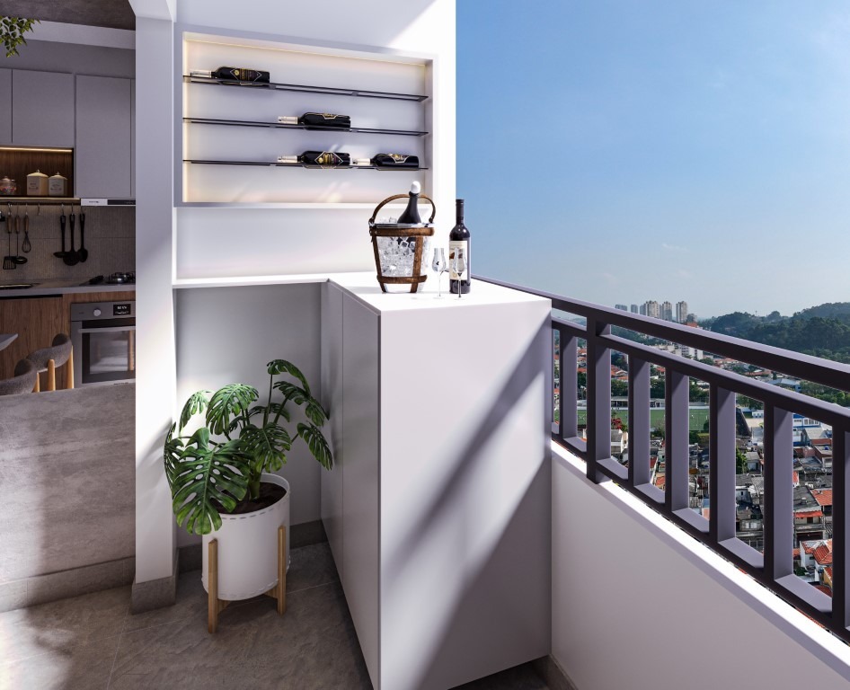 Apartamento à venda em São Paulo, Rio Pequeno, com 1 quarto, 27m² - Renaldo Moura