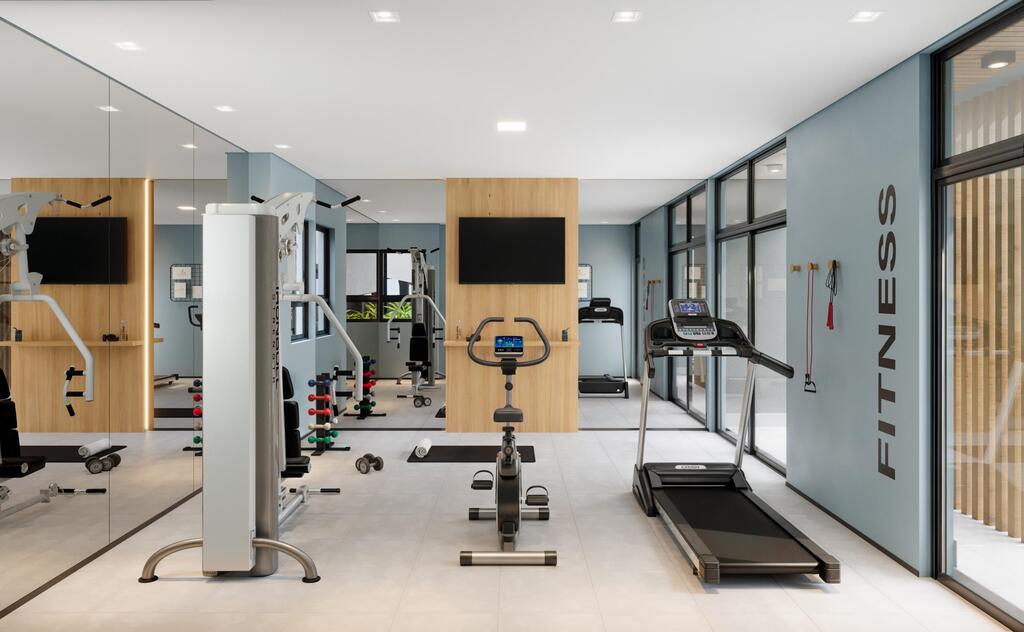 Apartamento à venda em Campinas, Jardim Campos Elíseos, com 1 quarto, 42,42m² - GMC Houses & Areas