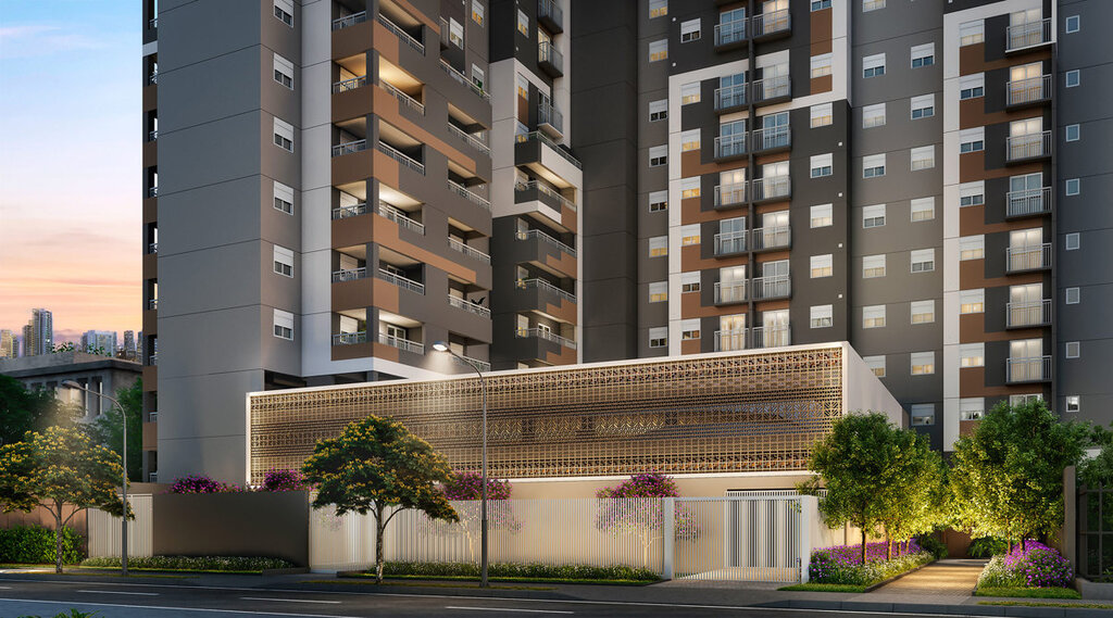 Apartamento à venda em São Paulo, Campo Belo, com 2 quartos, 32,54m² - Chaves Imob