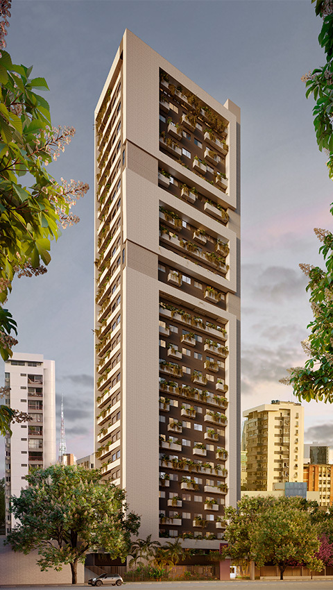 Apartamento à venda com 1 quarto, 29m² - Foto 1