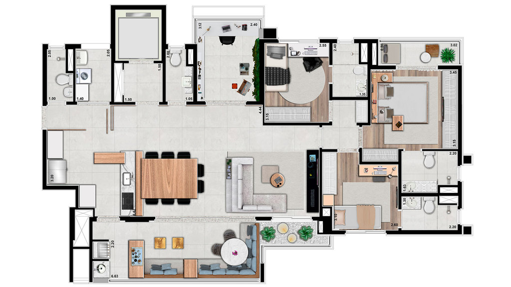 Apartamento, 4 quartos, 147 m² - Foto 18