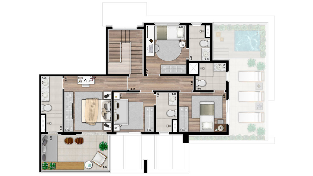 Apartamento, 4 quartos, 147 m² - Foto 21