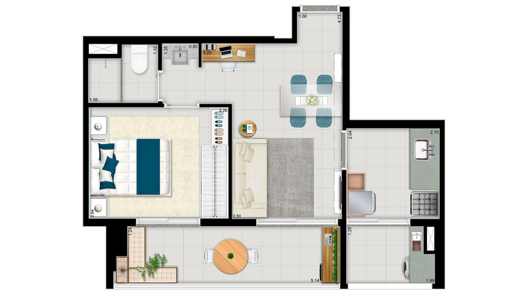 Apartamento, 3 quartos, 107 m² - Foto 22