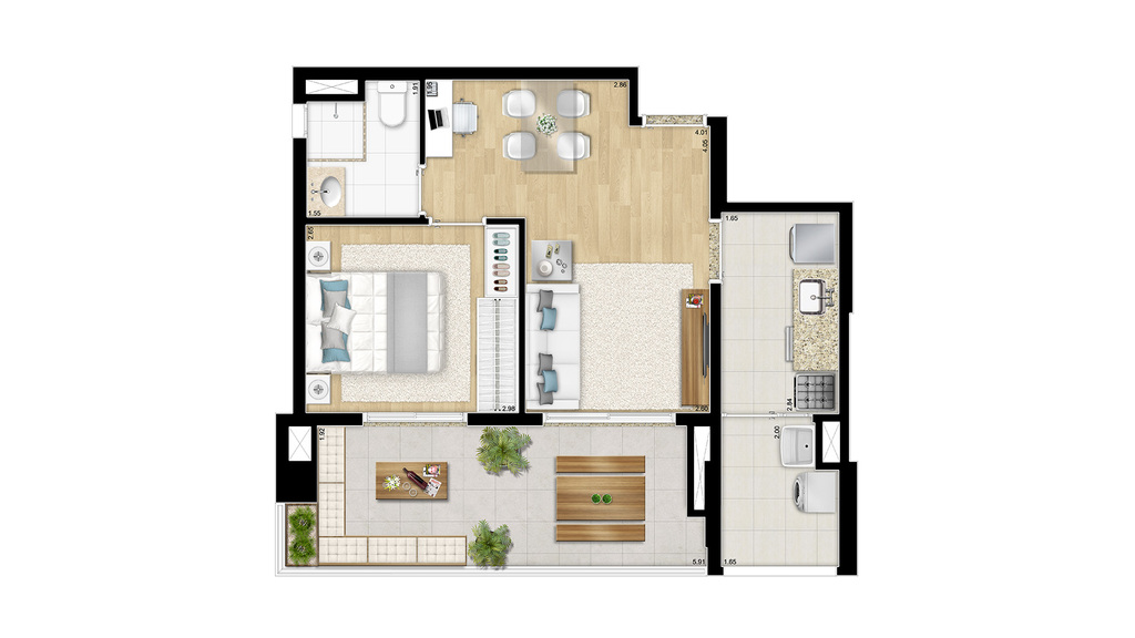 Apartamento, 3 quartos, 107 m² - Foto 24