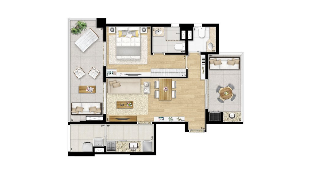 Apartamento, 3 quartos, 107 m² - Foto 34