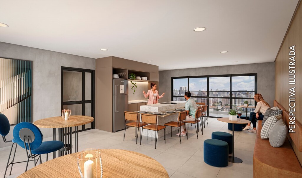 Apartamento à venda em São Paulo, Vila Olímpia, com 2 quartos, 61,03m² - Chaves Imob