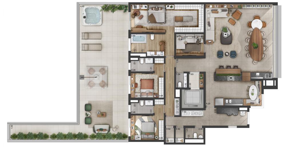 Cobertura à venda com 4 quartos, 470m² - Foto 19