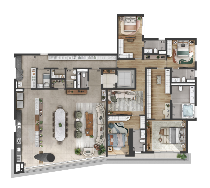 Cobertura à venda com 4 quartos, 470m² - Foto 20