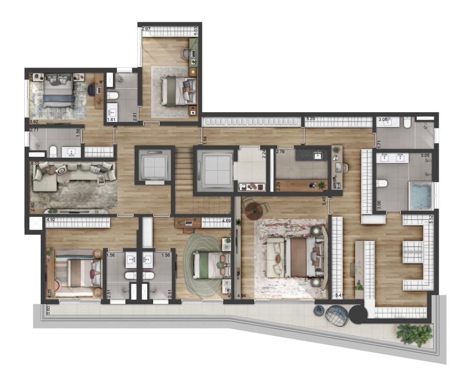 Cobertura à venda com 4 quartos, 470m² - Foto 25