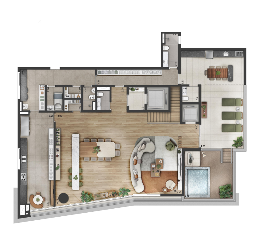 Cobertura à venda com 4 quartos, 470m² - Foto 28