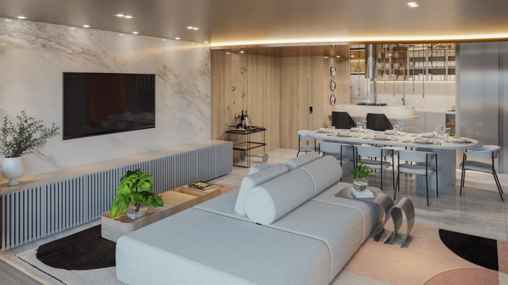 Apartamento à venda com 4 quartos, 150m² - Foto 5