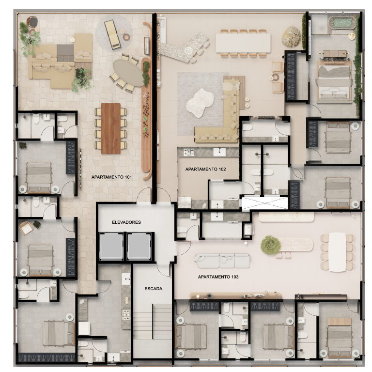Apartamento à venda com 3 quartos, 113m² - Foto 15