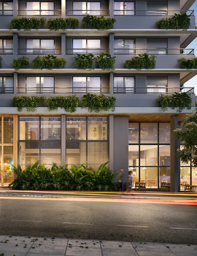Apartamento à venda em São Paulo, Santa Cecília, com 1 quarto, 29,13m² - Renaldo Moura