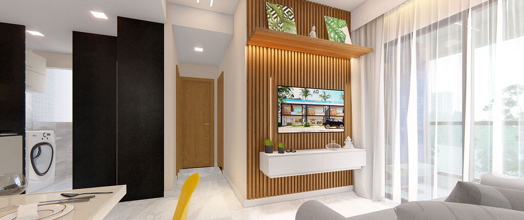 Apartamento à venda com 2 quartos, 51m² - Foto 3