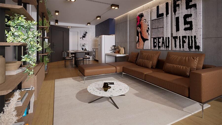 Apartamento Garden à venda em Recife, Pina, com 1 quarto, 74,05m² - Decisões patrimoniais exigem estratégia