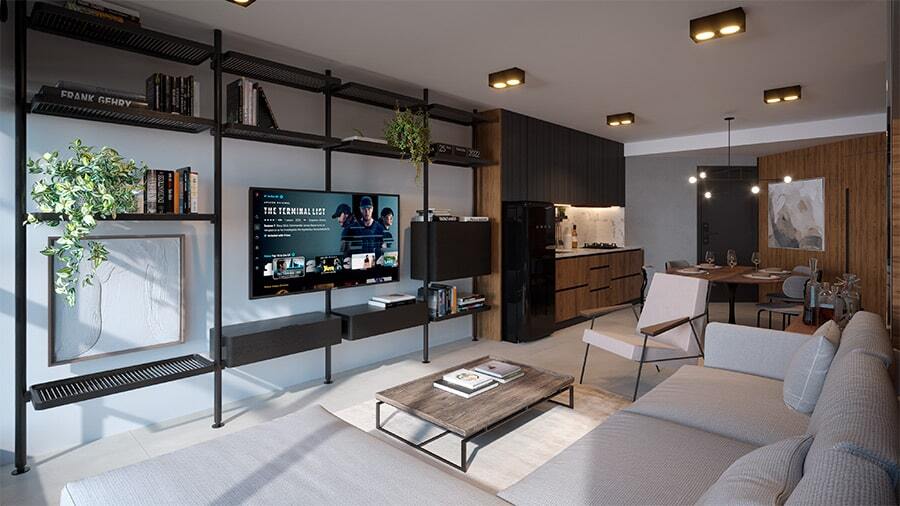 Apartamento, 1 quarto, 74 m² - Foto 4