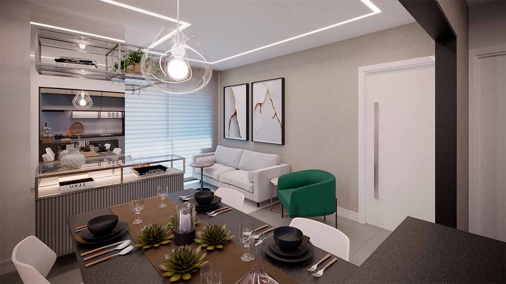 Apartamento à venda com 3 quartos, 76m² - Foto 4