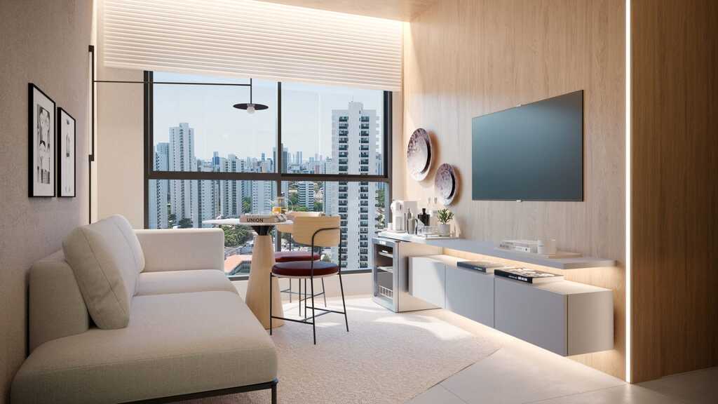 Apartamento à venda com 1 quarto, 27m² - Foto 3