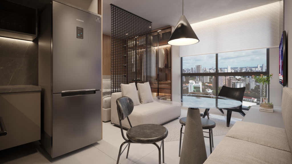Apartamento à venda com 1 quarto, 27m² - Foto 6
