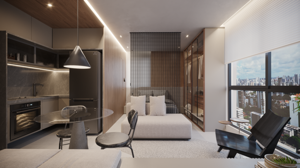 Apartamento à venda com 1 quarto, 27m² - Foto 9