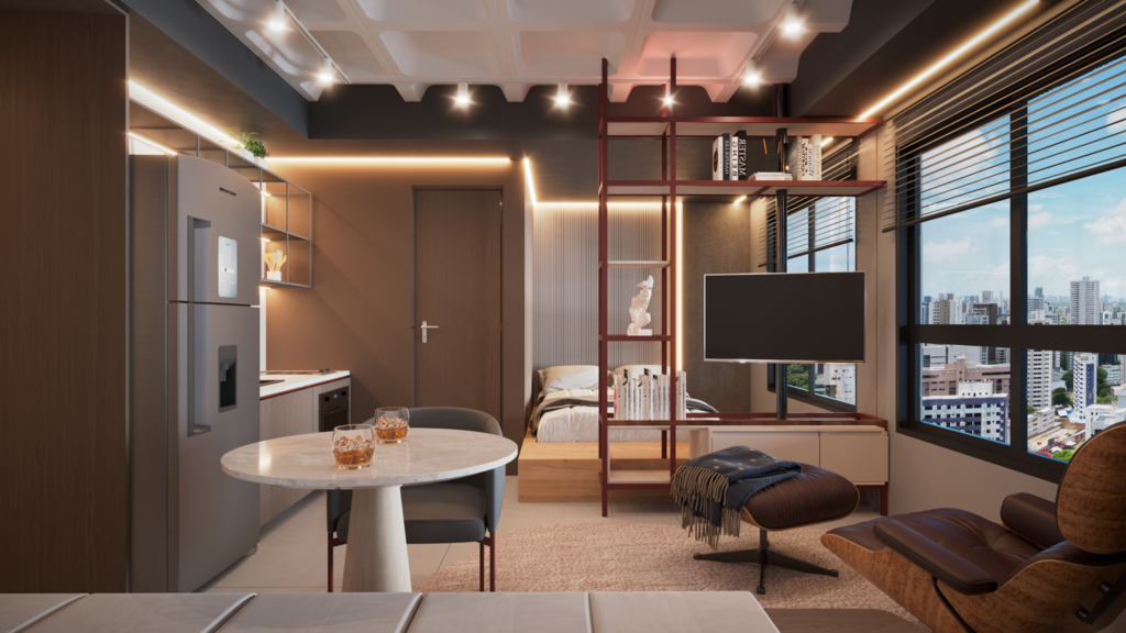 Apartamento à venda com 1 quarto, 21m² - Foto 6