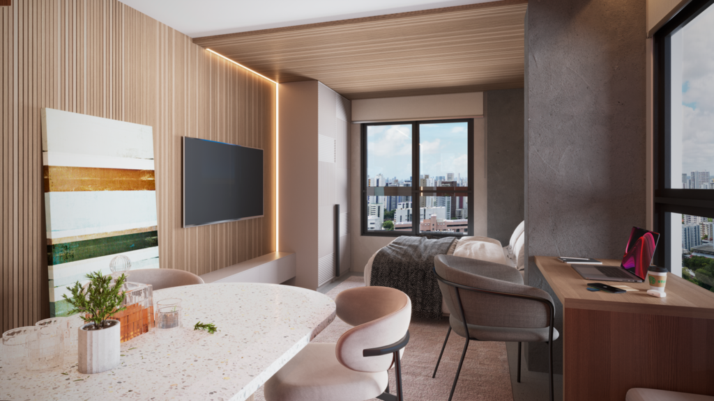 Apartamento à venda com 1 quarto, 21m² - Foto 7