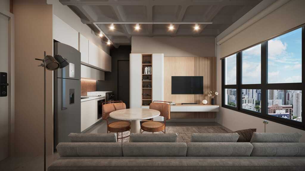 Apartamento à venda com 1 quarto, 21m² - Foto 8