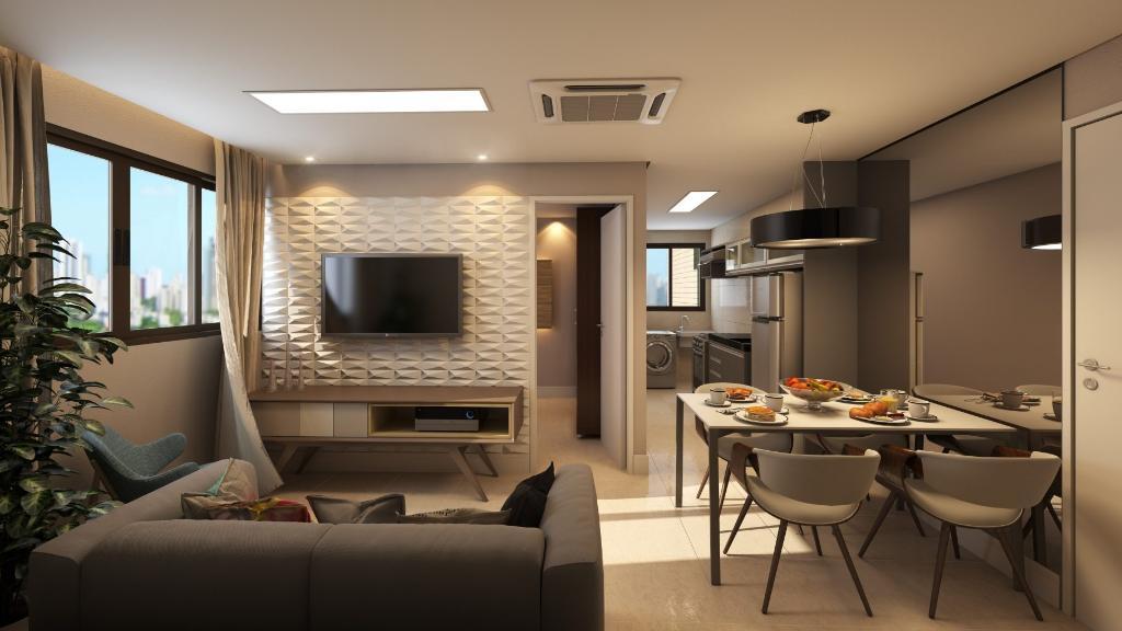 Apartamento à venda em Recife, Graças, com 1 quarto, 33,13m² - Decisões patrimoniais exigem estratégia