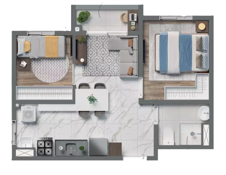 Apartamento à venda com 2 quartos, 36m² - Foto 18