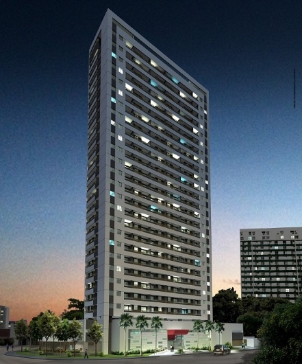 Apartamento à venda com 1 quarto, 32m² - Foto 2