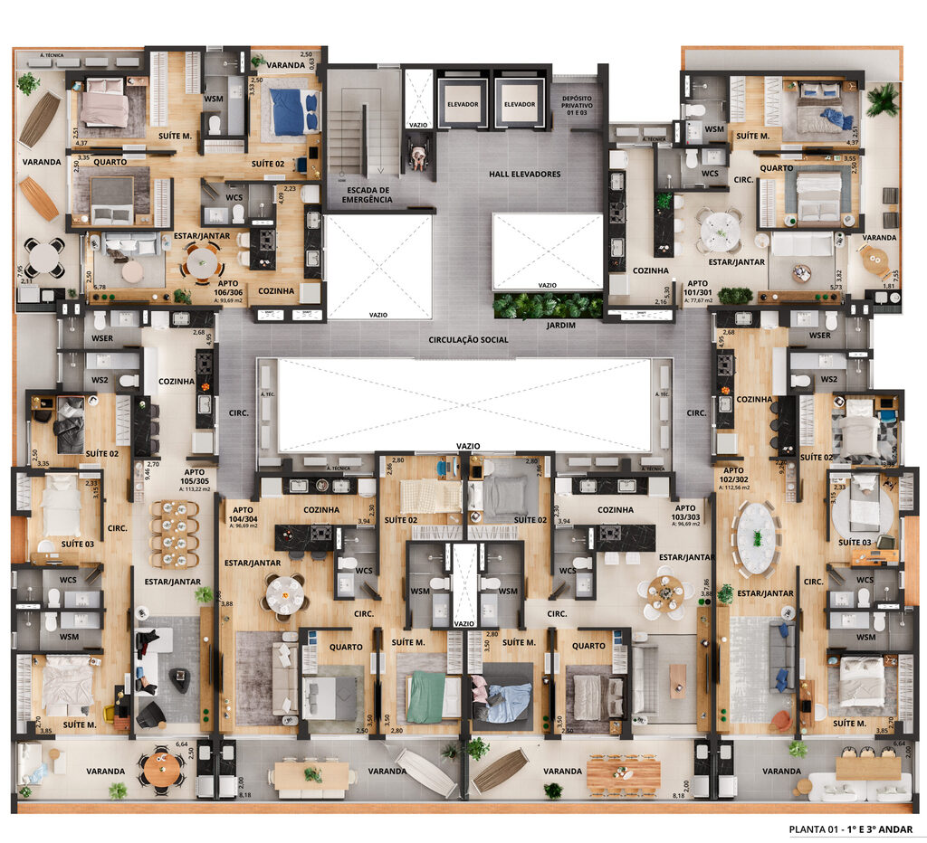 Apartamento à venda com 2 quartos, 120m² - Foto 12
