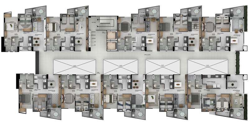 Apartamento à venda com 2 quartos, 66m² - Foto 24