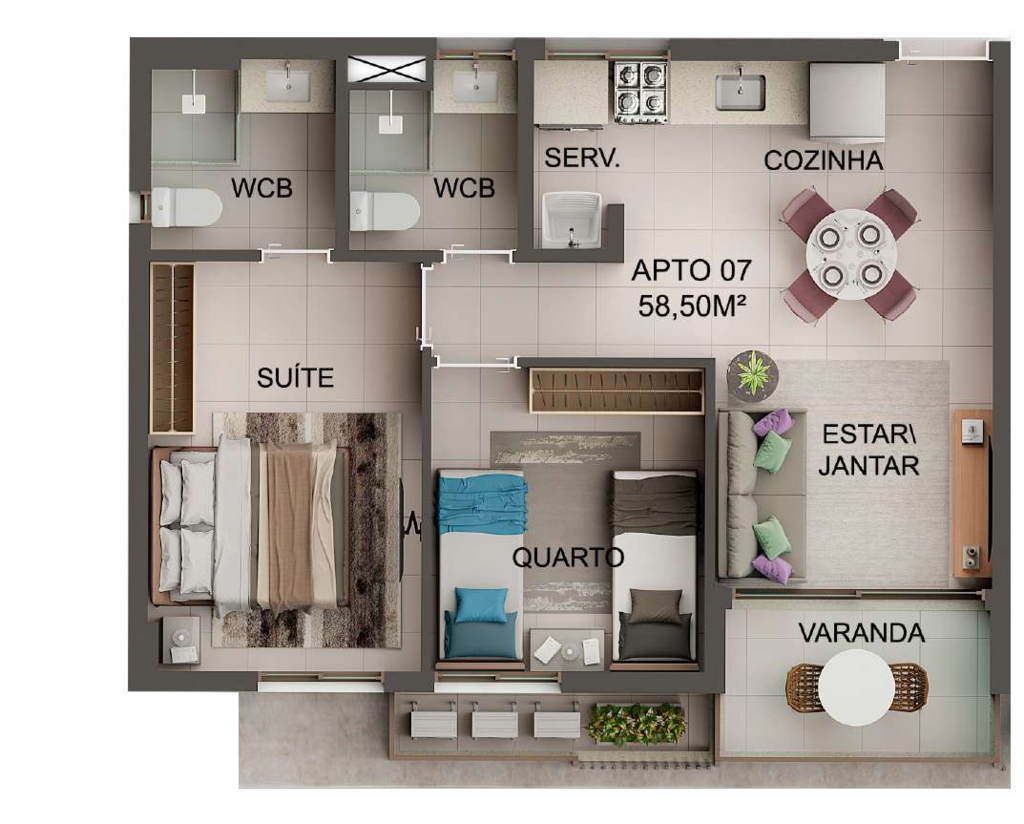 Apartamento, 3 quartos, 114 m² - Foto 27