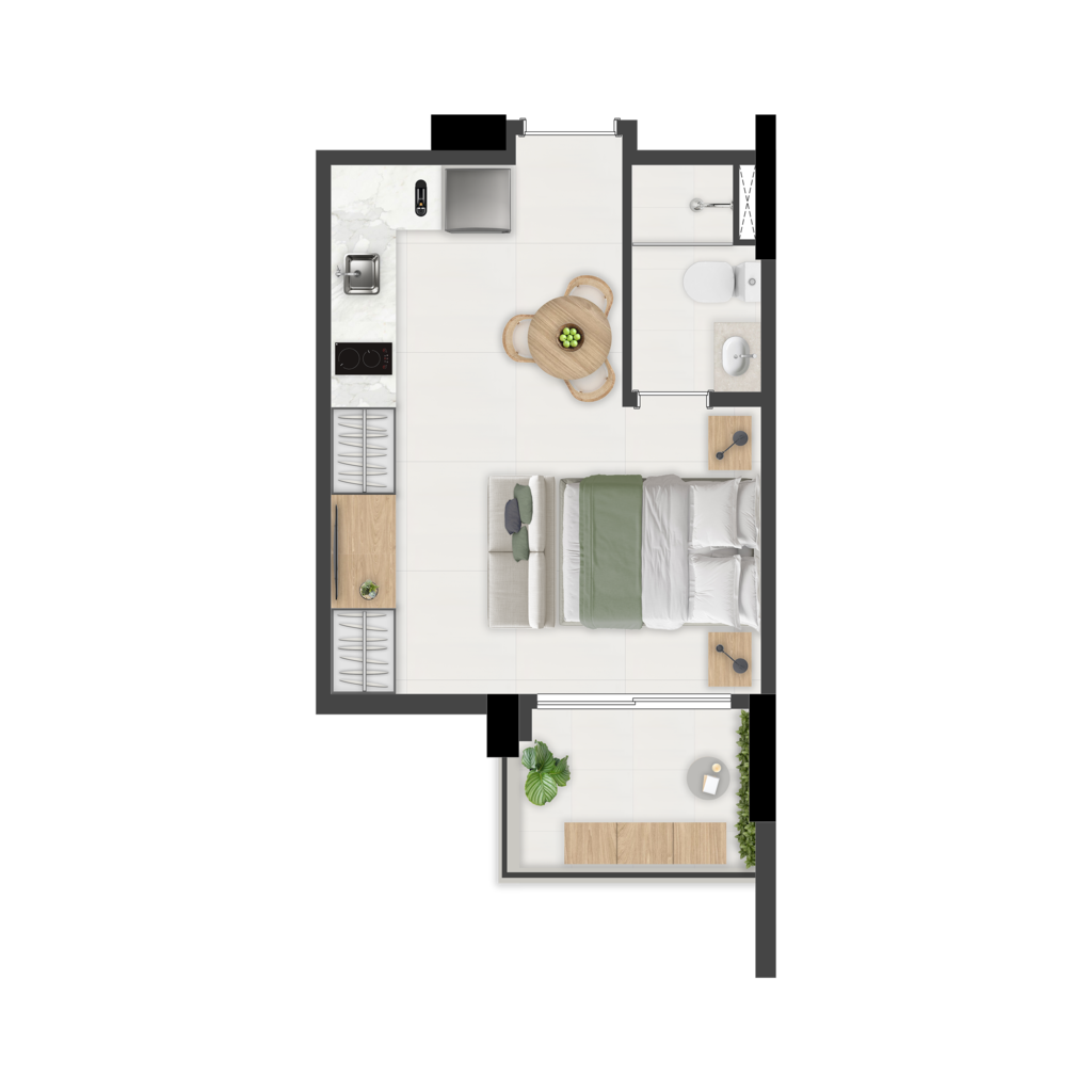 Apartamento, 1 quarto, 24 m² - Foto 41