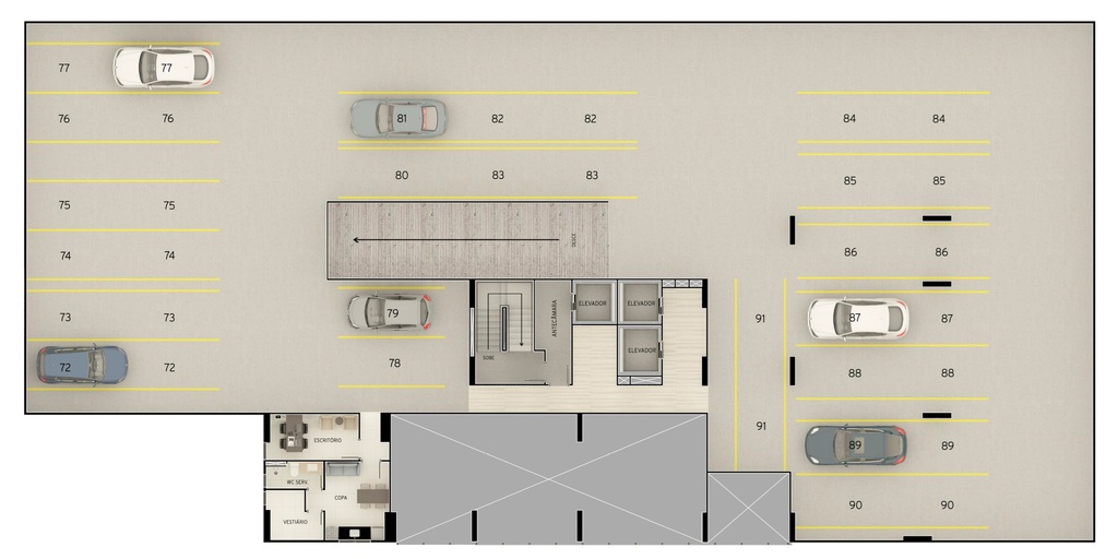 Apartamento à venda com 3 quartos, 87m² - Foto 36