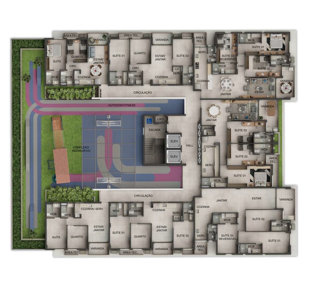 Apartamento, 3 quartos, 114 m² - Foto 23