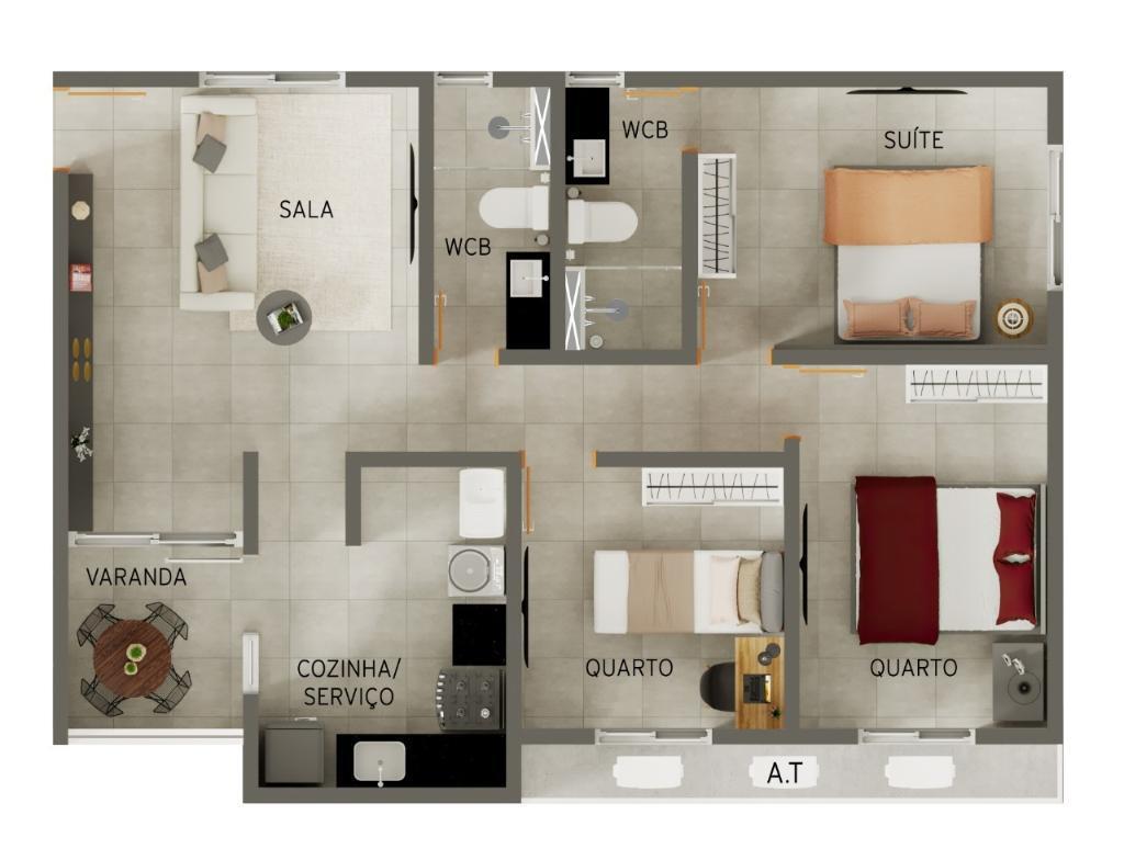 Cobertura à venda com 3 quartos, 127m² - Foto 17