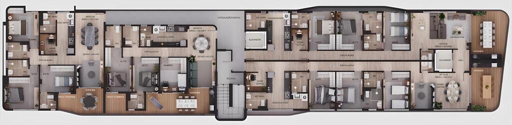 Apartamento à venda com 3 quartos, 127m² - Foto 13