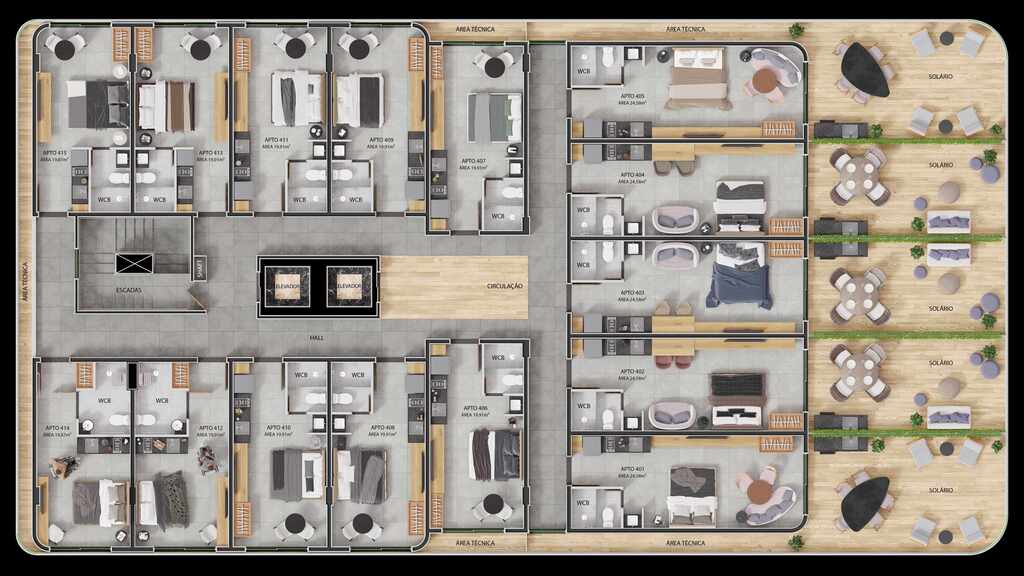 Apartamento à venda com 1 quarto, 19m² - Foto 18