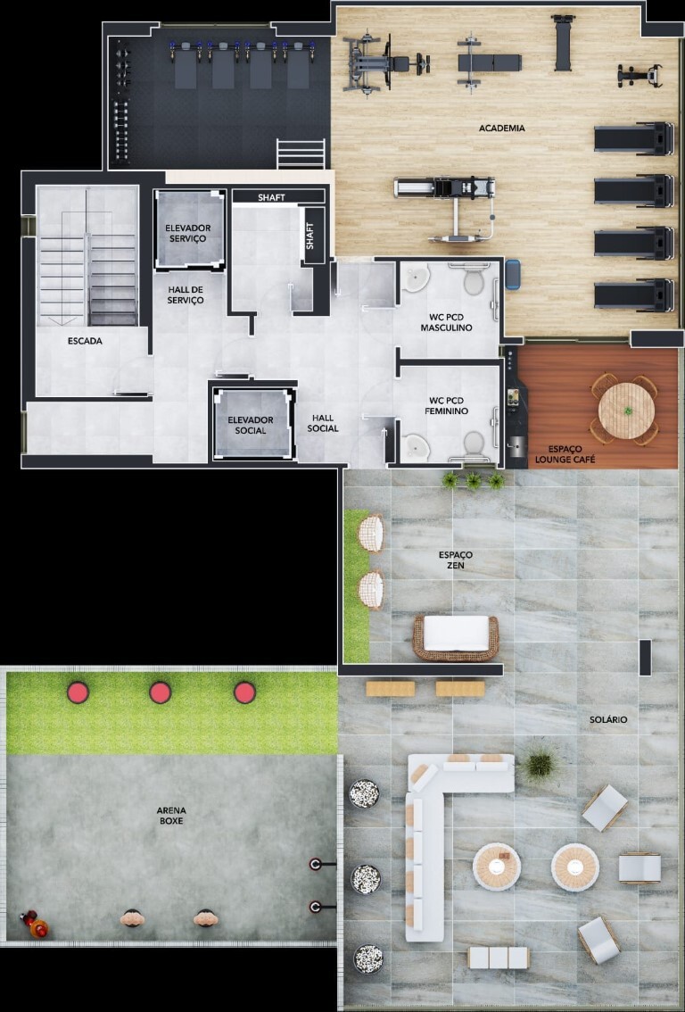 Apartamento, 2 quartos, 58 m² - Foto 17