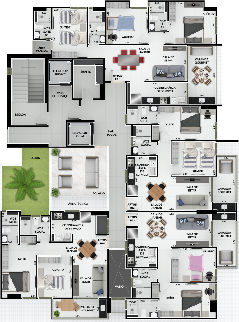 Apartamento, 2 quartos, 58 m² - Foto 18