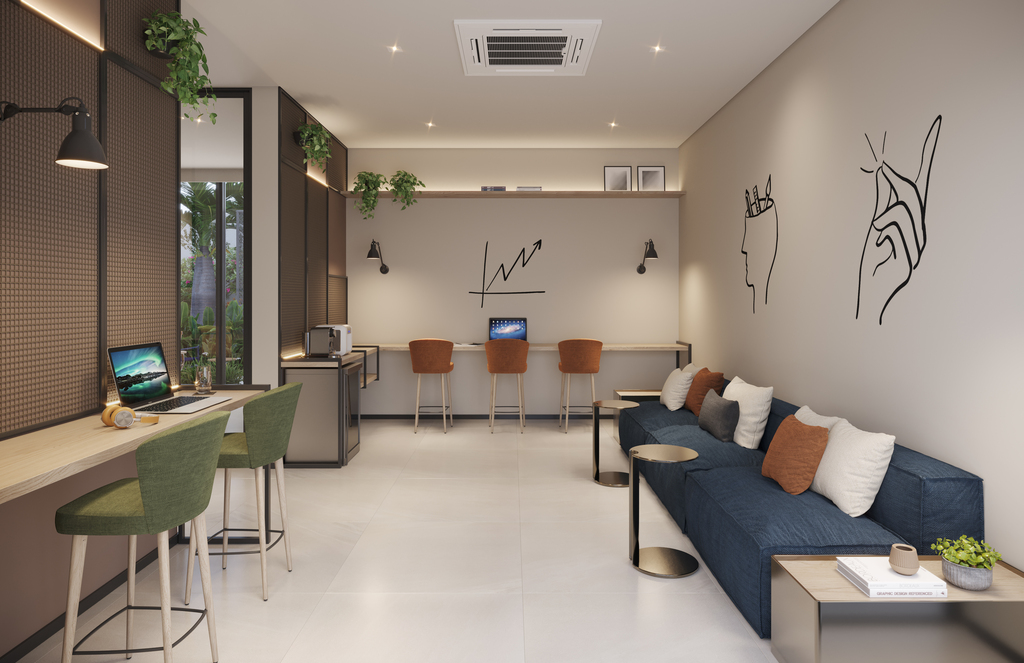 Apartamento à venda em São Paulo, Vila Clementino, com 1 quarto, 32,35m² - Renaldo Moura