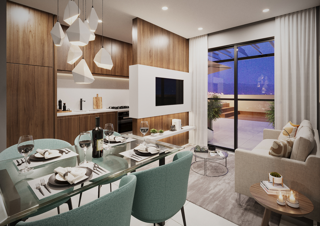 Apartamento Garden à venda em Vila Velha, Coqueiral de Itaparica, com 2 quartos, 60,31m² - Macarineli Imóveis