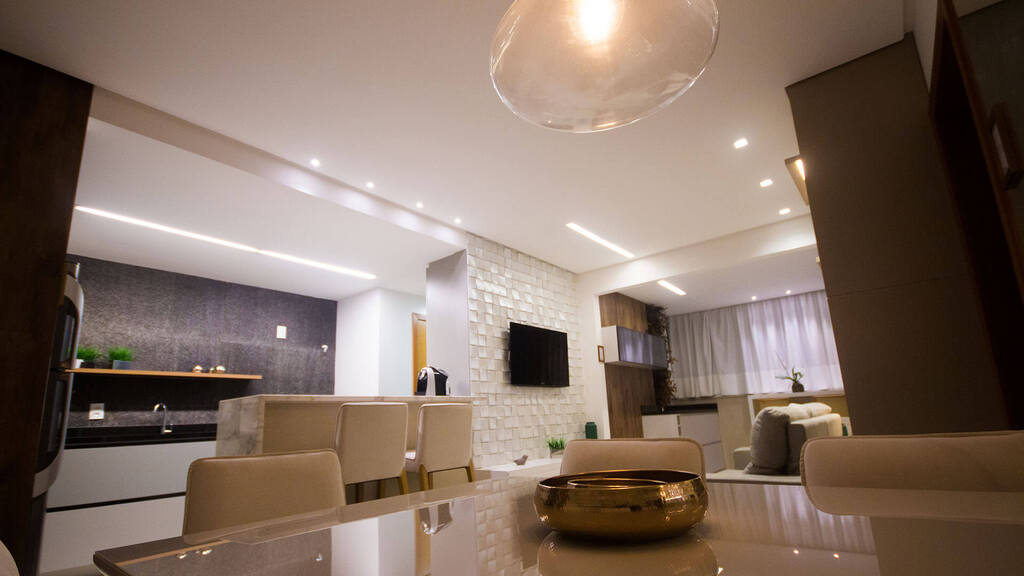 Living - Apartamento à venda em Vitória, Bento Ferreira, com 3 quartos, 98,53m²