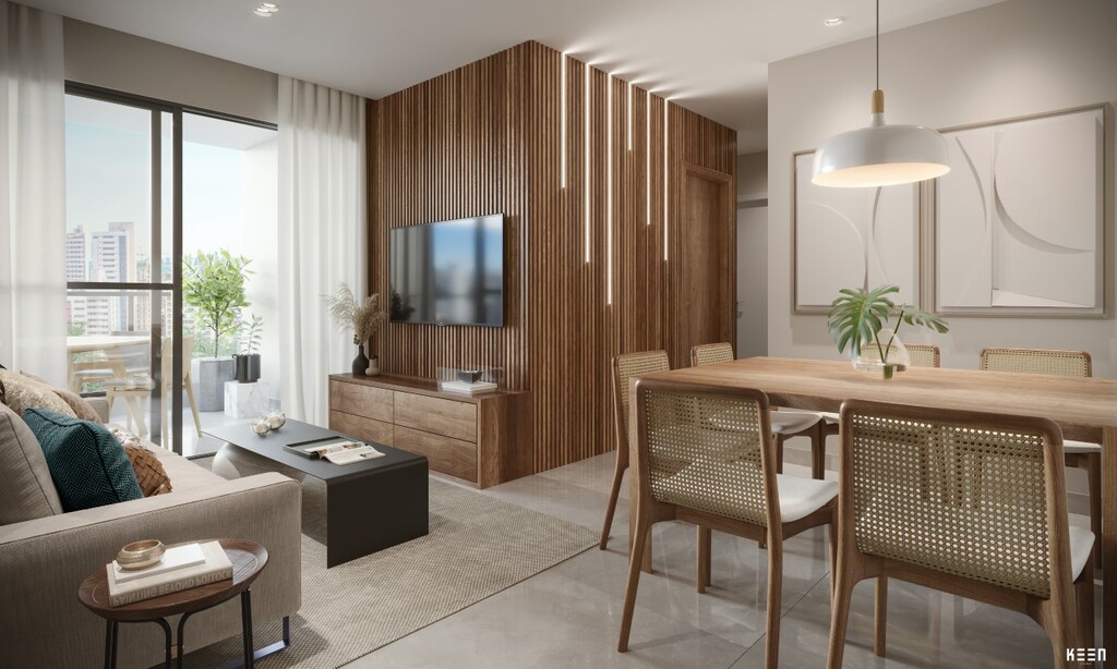 Apartamento à venda em Vitória, Jardim Camburi, com 3 quartos, 91,38m² - Macarineli Imóveis