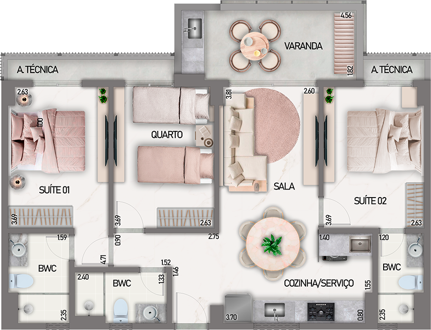 Cobertura à venda com 2 quartos, 131m² - Foto 23