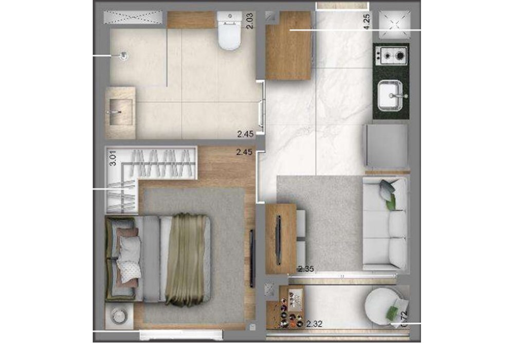 APARTAMENTO RESIDENCIAL em São Paulo - SP, Chácara Klabin