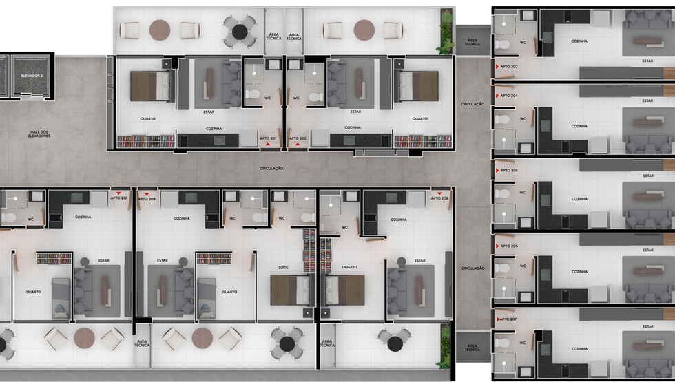 Loja-Salão, 55 m² - Foto 11