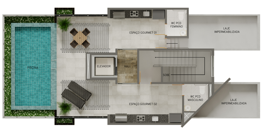 Apartamento à venda com 1 quarto, 31m² - Foto 13